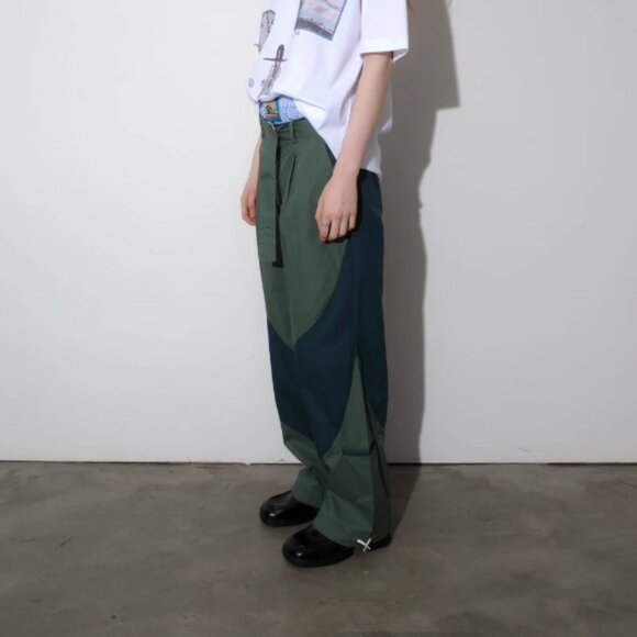 BNWT AW23 JUNGLES JUNGLES SLANT PANTS L - Picture 9 of 10